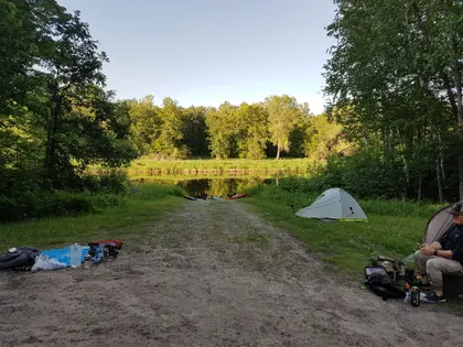 Day 10 campsite